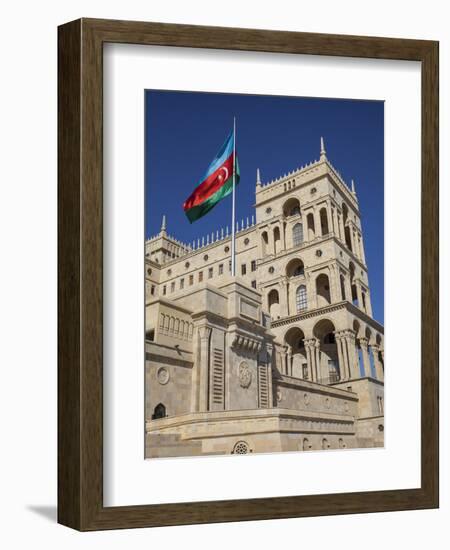 Azerbaijan, Baku, Government House, Housing Various State Ministries of Azerbaijan-Jane Sweeney-Framed Photographic Print