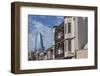 Azerbaijan, Baku. Old City and Flame Towers-Walter Bibikow-Framed Photographic Print