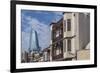 Azerbaijan, Baku. Old City and Flame Towers-Walter Bibikow-Framed Photographic Print