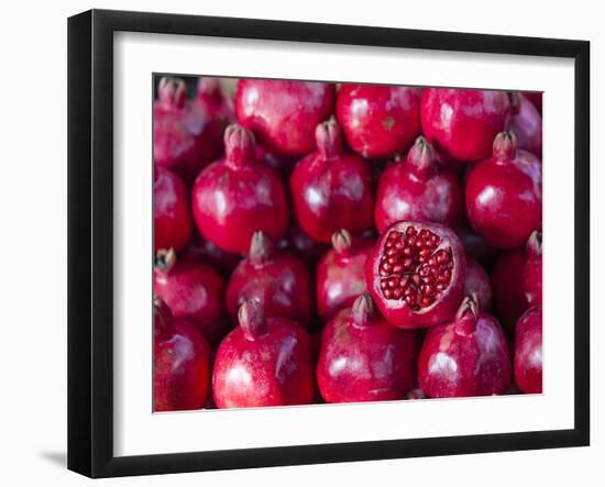 Azerbaijan, Baku, Ticaret Market, Pomegranate-Jane Sweeney-Framed Photographic Print