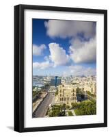 Azerbaijan, Baku, View of City Looking Towards Government House-Jane Sweeney-Framed Photographic Print