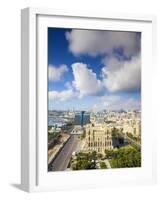 Azerbaijan, Baku, View of City Looking Towards Government House-Jane Sweeney-Framed Photographic Print