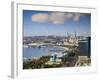 Azerbaijan, Baku, View of City Looking Towards Hilton Hotel-Jane Sweeney-Framed Photographic Print