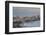 Azerbaijan, Baku. View of city skyline from the west.-Walter Bibikow-Framed Photographic Print