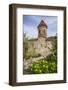 Azerbaijan, Kish. Caucasian Albanian Church exterior, 12th century.-Walter Bibikow-Framed Photographic Print