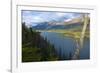 Azouzetta Lake and the Murray Range in Pine Pass on Highway 97, the Hart Highway-Richard Wright-Framed Photographic Print