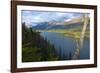 Azouzetta Lake and the Murray Range in Pine Pass on Highway 97, the Hart Highway-Richard Wright-Framed Photographic Print