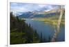 Azouzetta Lake and the Murray Range in Pine Pass on Highway 97, the Hart Highway-Richard Wright-Framed Photographic Print