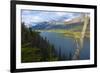 Azouzetta Lake and the Murray Range in Pine Pass on Highway 97, the Hart Highway-Richard Wright-Framed Photographic Print