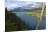 Azouzetta Lake and the Murray Range in Pine Pass on Highway 97, the Hart Highway-Richard Wright-Mounted Photographic Print