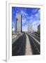 Azrieli Towers.-Stefano Amantini-Framed Premium Photographic Print