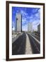 Azrieli Towers.-Stefano Amantini-Framed Premium Photographic Print