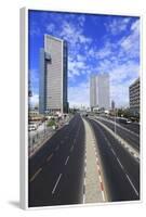 Azrieli Towers.-Stefano Amantini-Framed Photographic Print