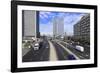 Azrieli Towers.-Stefano Amantini-Framed Photographic Print