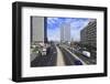 Azrieli Towers.-Stefano Amantini-Framed Photographic Print