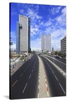 Azrieli Towers.-Stefano Amantini-Stretched Canvas