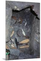 Aztec Artifact Found During Excavation-null-Mounted Premium Photographic Print