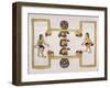 Aztec Ball Game-null-Framed Giclee Print