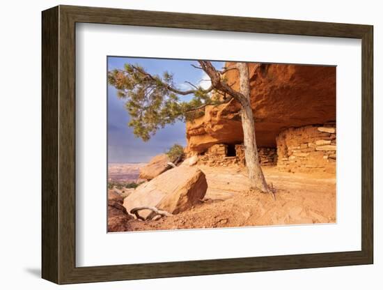 Aztec Butte. Granaries. Utah, USA.-Tom Norring-Framed Photographic Print