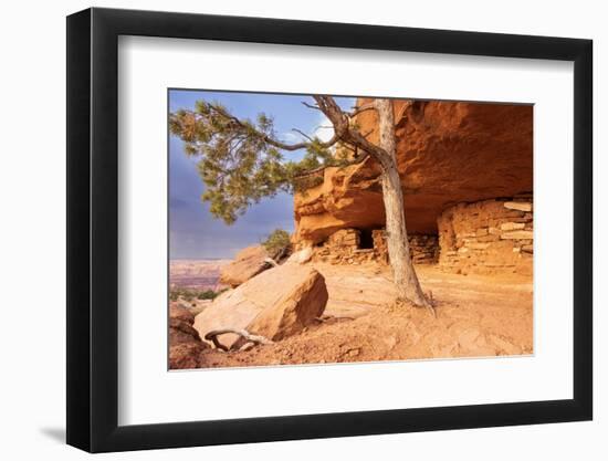 Aztec Butte. Granaries. Utah, USA.-Tom Norring-Framed Photographic Print