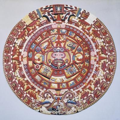 'Aztec Calendar (1479), also Named "Piedra Del Sol" (Solar Stone) or