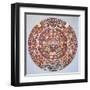 Aztec Calendar (1479), also Named "Piedra Del Sol" (Solar Stone) or "Tonalpohualli"-null-Framed Art Print