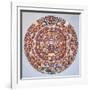 Aztec Calendar (1479), also Named "Piedra Del Sol" (Solar Stone) or "Tonalpohualli"-null-Framed Art Print