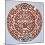 Aztec Calendar (1479), also Named "Piedra Del Sol" (Solar Stone) or "Tonalpohualli"-null-Mounted Art Print