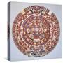 Aztec Calendar (1479), also Named "Piedra Del Sol" (Solar Stone) or "Tonalpohualli"-null-Stretched Canvas