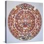 Aztec Calendar (1479), also Named "Piedra Del Sol" (Solar Stone) or "Tonalpohualli"-null-Stretched Canvas