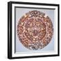 Aztec Calendar (1479), also Named "Piedra Del Sol" (Solar Stone) or "Tonalpohualli"-null-Framed Art Print