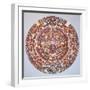 Aztec Calendar (1479), also Named "Piedra Del Sol" (Solar Stone) or "Tonalpohualli"-null-Framed Art Print