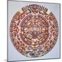 Aztec Calendar (1479), also Named "Piedra Del Sol" (Solar Stone) or "Tonalpohualli"-null-Mounted Art Print