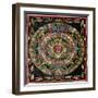 Aztec Calendar-null-Framed Giclee Print