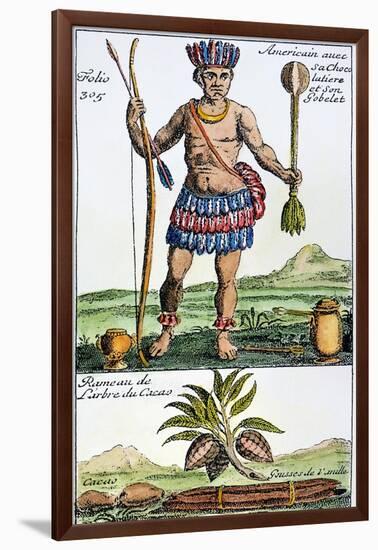 Aztec: Chocolate, 1685-null-Framed Giclee Print
