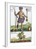 Aztec: Chocolate, 1685-null-Framed Giclee Print