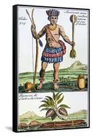 Aztec: Chocolate, 1685-null-Framed Stretched Canvas