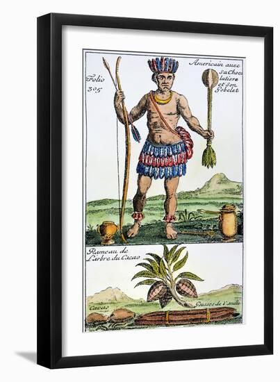 Aztec: Chocolate, 1685-null-Framed Giclee Print