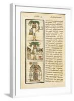 Aztec Chronicles, Priests-null-Framed Art Print