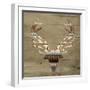 Aztec Deer mate-Jace Grey-Framed Art Print