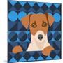 Aztec Dog-Claire Huntley-Mounted Giclee Print