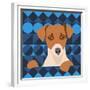 Aztec Dog-Claire Huntley-Framed Giclee Print