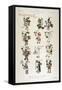 Aztec Gods from the Florentine codex-null-Framed Stretched Canvas