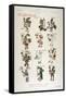 Aztec Gods from the Florentine codex-null-Framed Stretched Canvas