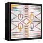 Aztec Impressions III-Edward Selkirk-Framed Stretched Canvas