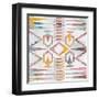 Aztec Impressions III-Edward Selkirk-Framed Art Print