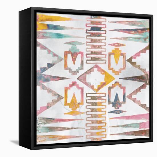 Aztec Impressions III-Edward Selkirk-Framed Stretched Canvas