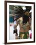 Aztec Indian Dancer, El Pueblo de Los Angeles, Los Angeles, California, USA-Walter Bibikow-Framed Photographic Print