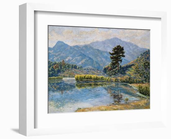 Aztec Lagoon-Emilio Boggio-Framed Giclee Print