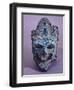 Aztec Mask Decorated with Mosaic-null-Framed Giclee Print